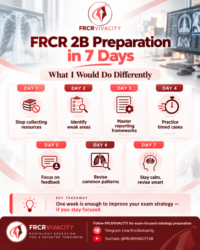 FRCR 2B Preparation in 7 Days